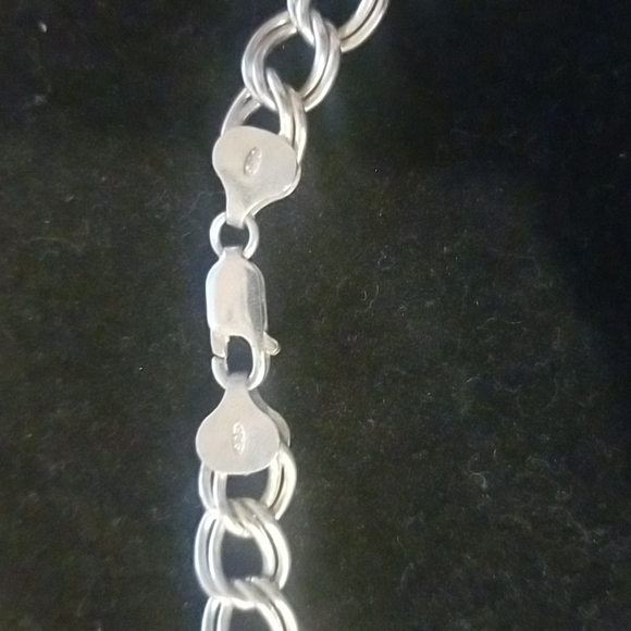 New Sterling silver necklace and Bracelet - Picture 6 of 10
